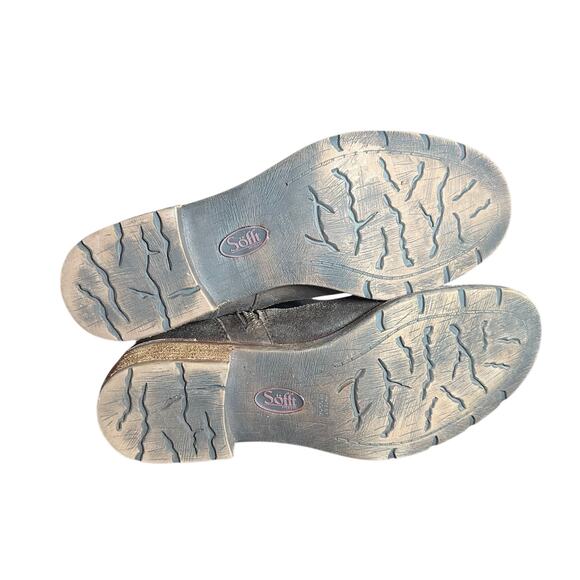 Sofft Sharnell Brown Leather Waterproof Lace Up Boots - Picture 8 of 10